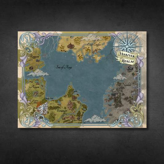 Vanaiyer Map | Scattered Destinies Series